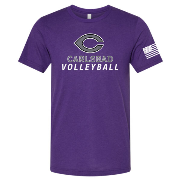 Carlsbad VB 25' Tee - Purple Thumbnail