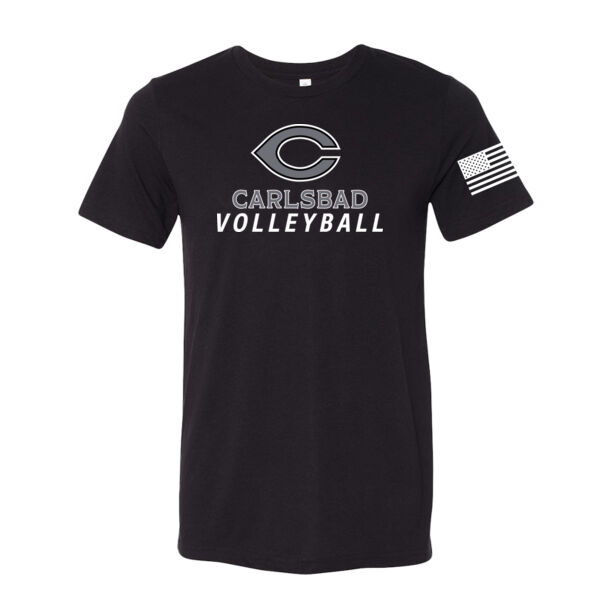 Carlsbad VB 25' Tee - Black Thumbnail